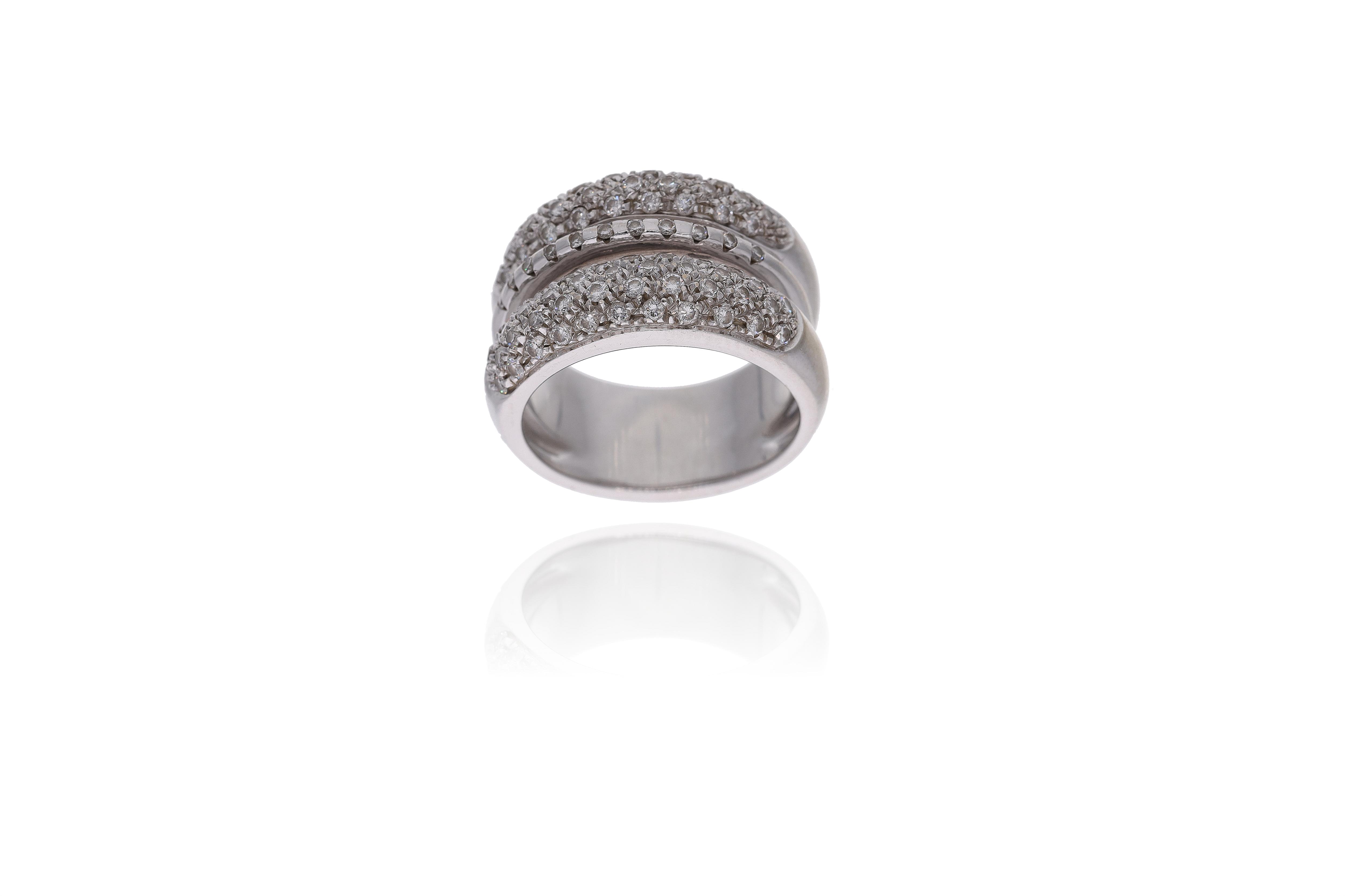 Anello con diamanti - Asta Preziosi