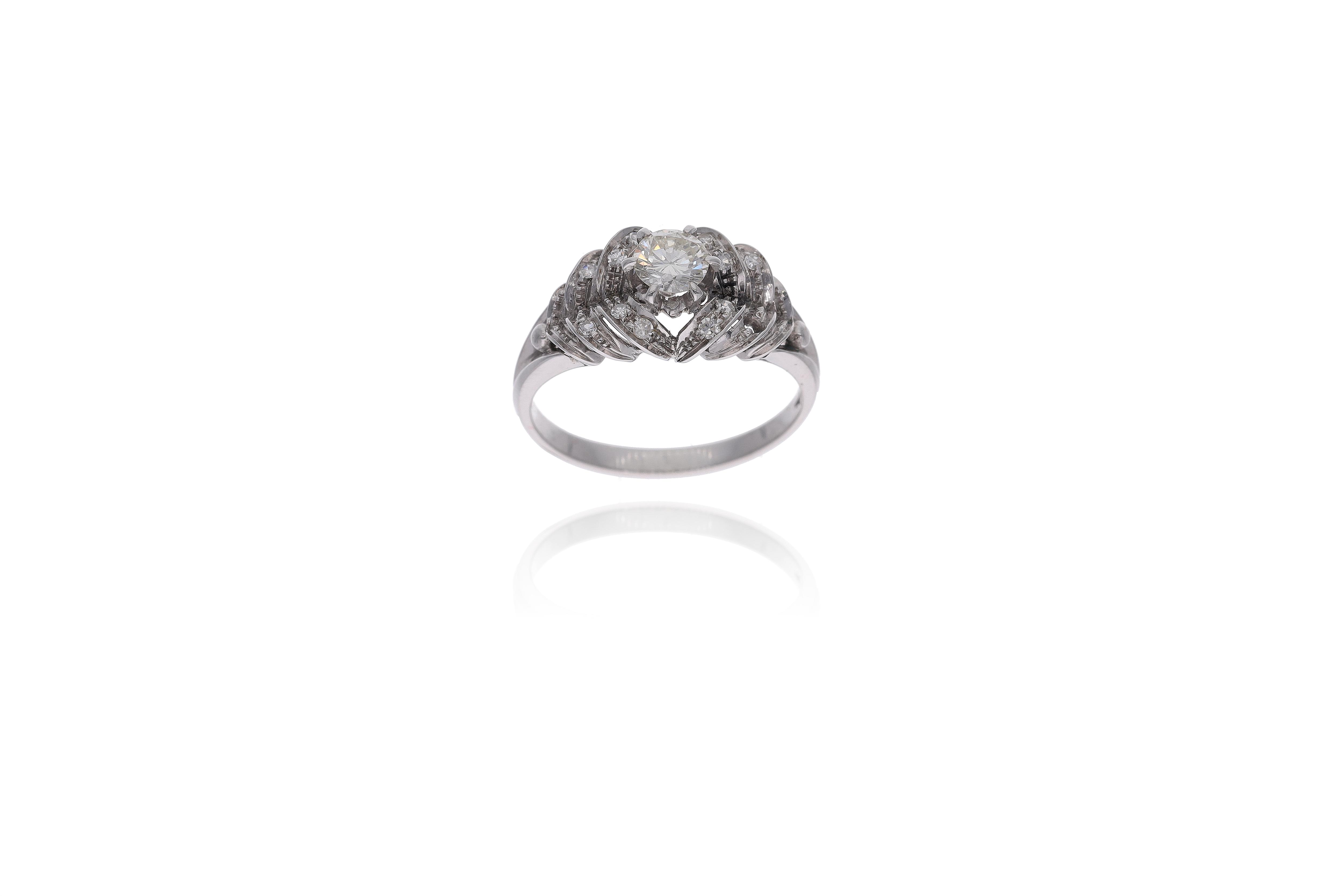 Anello con diamanti - Asta Preziosi