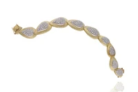 Parure bracciale e paio di orecchini con diamanti - Asta Preziosi Parure bracciale e paio di orecchini con diamanti - Asta Preziosi