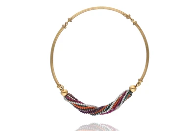 Collana con perle, corallo, ametiste e pietre - Asta Preziosi Collana con perle, corallo, ametiste e pietre - Asta Preziosi