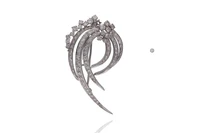 Spilla con diamanti - Asta Preziosi Spilla con diamanti - Asta Preziosi