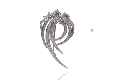 Spilla con diamanti - Asta Preziosi Spilla con diamanti - Asta Preziosi