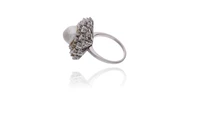 Anello con diamanti e perla - Asta Preziosi Anello con diamanti e perla - Asta Preziosi