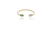 Bracciale con tormalina e quarzo - Asta Preziosi Bracciale con tormalina e quarzo - Asta Preziosi