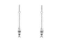Joyfish, collana con ciondolo e orecchini con diamanti, diamanti neri e pietre - Asta Preziosi Joyfish, collana con ciondolo e orecchini con diamanti, diamanti neri e pietre - Asta Preziosi