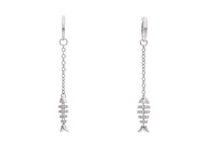 Joyfish, collana con ciondolo e orecchini con diamanti, diamanti neri e pietre - Asta Preziosi Joyfish, collana con ciondolo e orecchini con diamanti, diamanti neri e pietre - Asta Preziosi