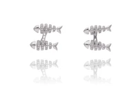Joyfish, gemelli con diamanti - Asta Preziosi Joyfish, gemelli con diamanti - Asta Preziosi