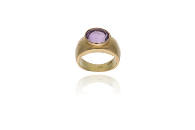 Anello con ametista - Asta Preziosi