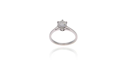 Anello con diamante - Asta Preziosi