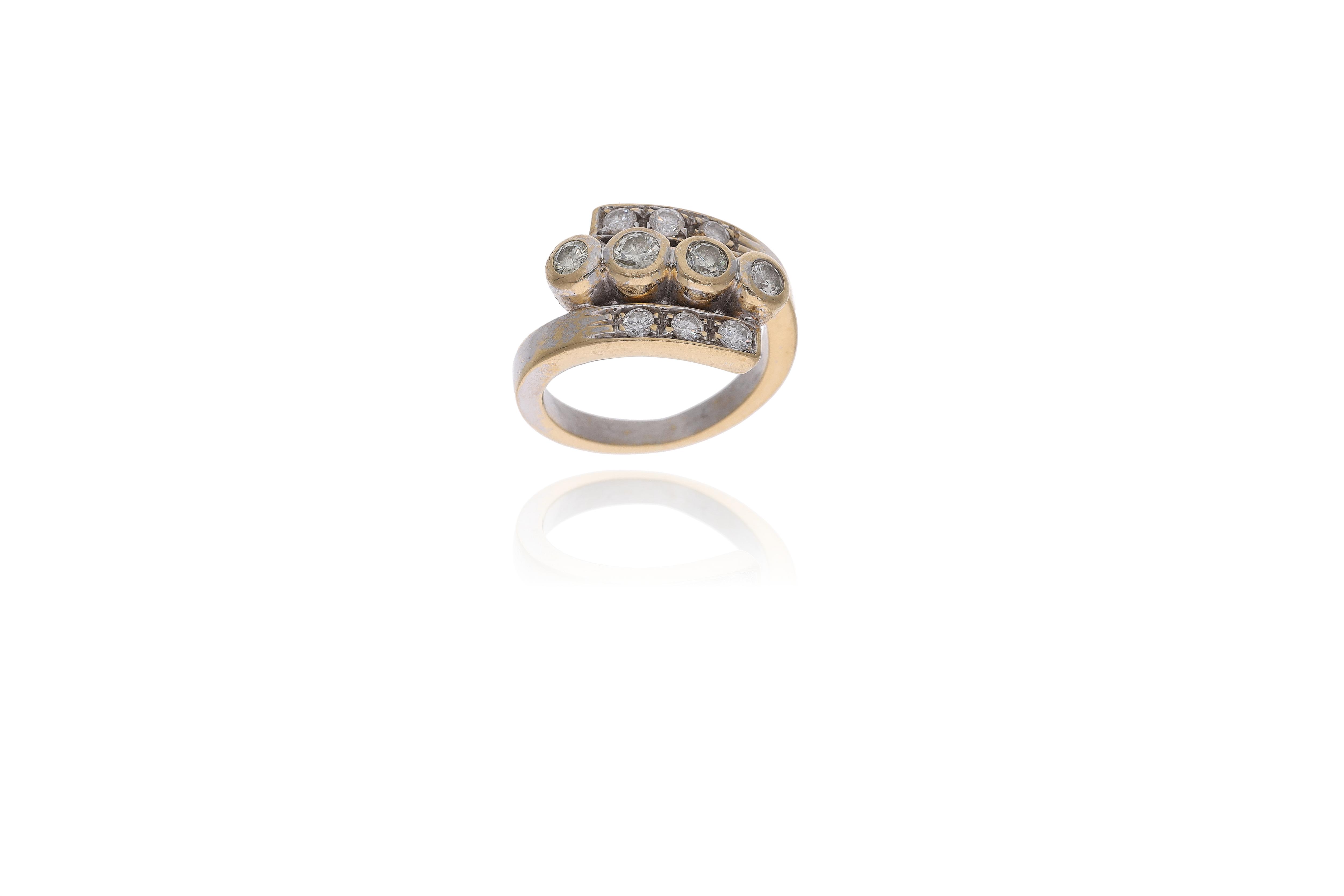 Anello con diamanti - Asta Preziosi