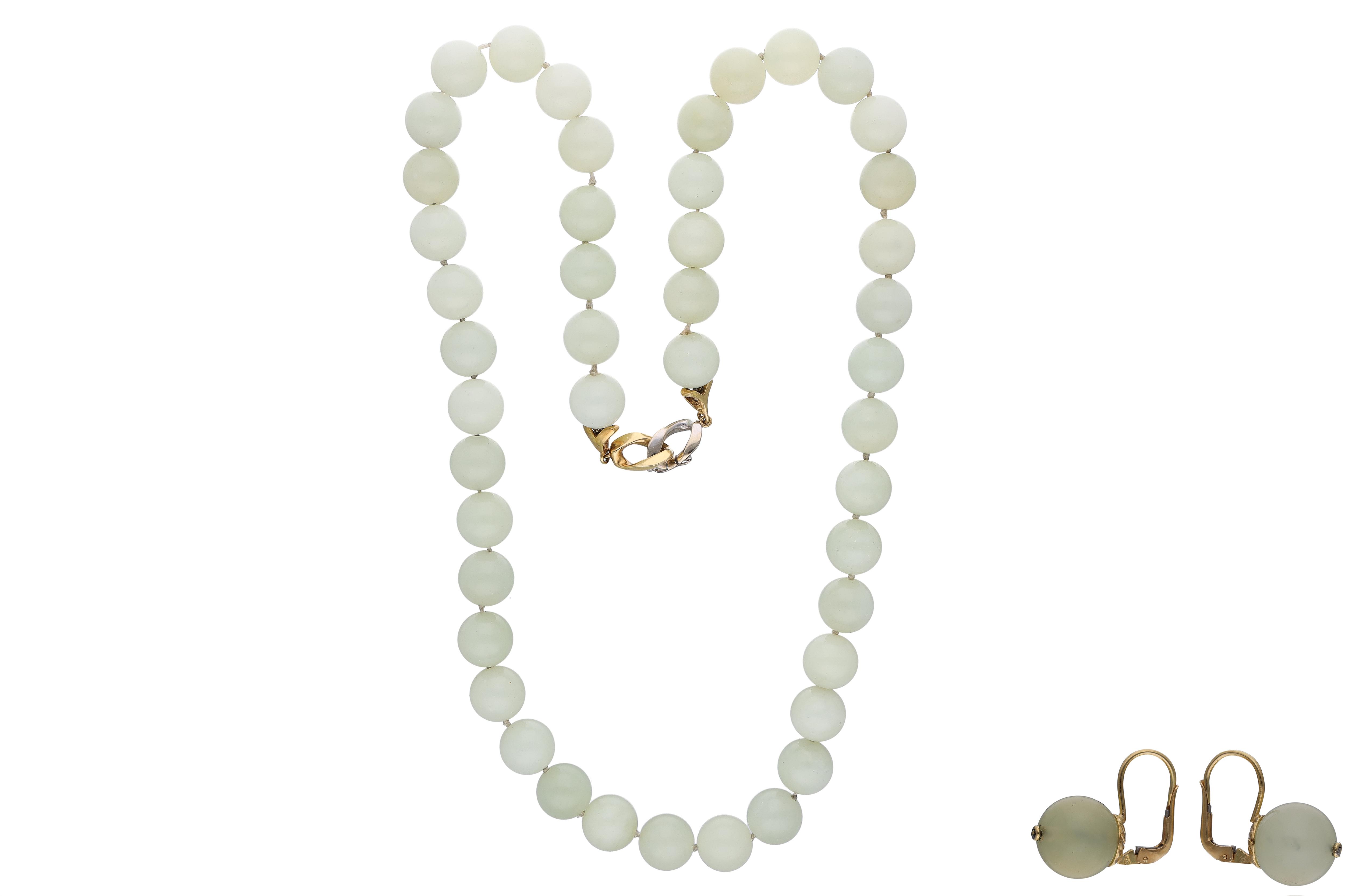 Parure con serpentino - Asta Preziosi