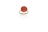 Anello con corallo - Asta Preziosi