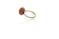 Anello con corallo - Asta Preziosi