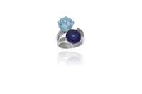 Anello con diamanti e pietre - Asta Preziosi Anello con diamanti e pietre - Asta Preziosi