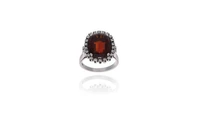 Anello con diamanti e quarzo - Asta Preziosi Anello con diamanti e quarzo - Asta Preziosi
