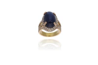 Anello con zaffiro e diamanti - Asta Preziosi Anello con zaffiro e diamanti - Asta Preziosi