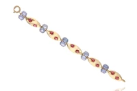 Bracciale con zaffiri e pietre - Asta Preziosi Bracciale con zaffiri e pietre - Asta Preziosi