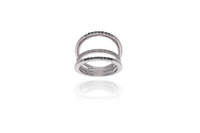 Comete Gioielli anello con diamanti, diamanti neri e pietre - Asta Preziosi Comete Gioielli anello con diamanti, diamanti neri e pietre - Asta Preziosi