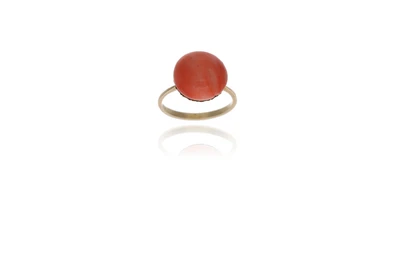 Anello con corallo - Asta Preziosi