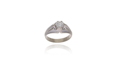 Anello con diamante - Asta Preziosi Anello con diamante - Asta Preziosi