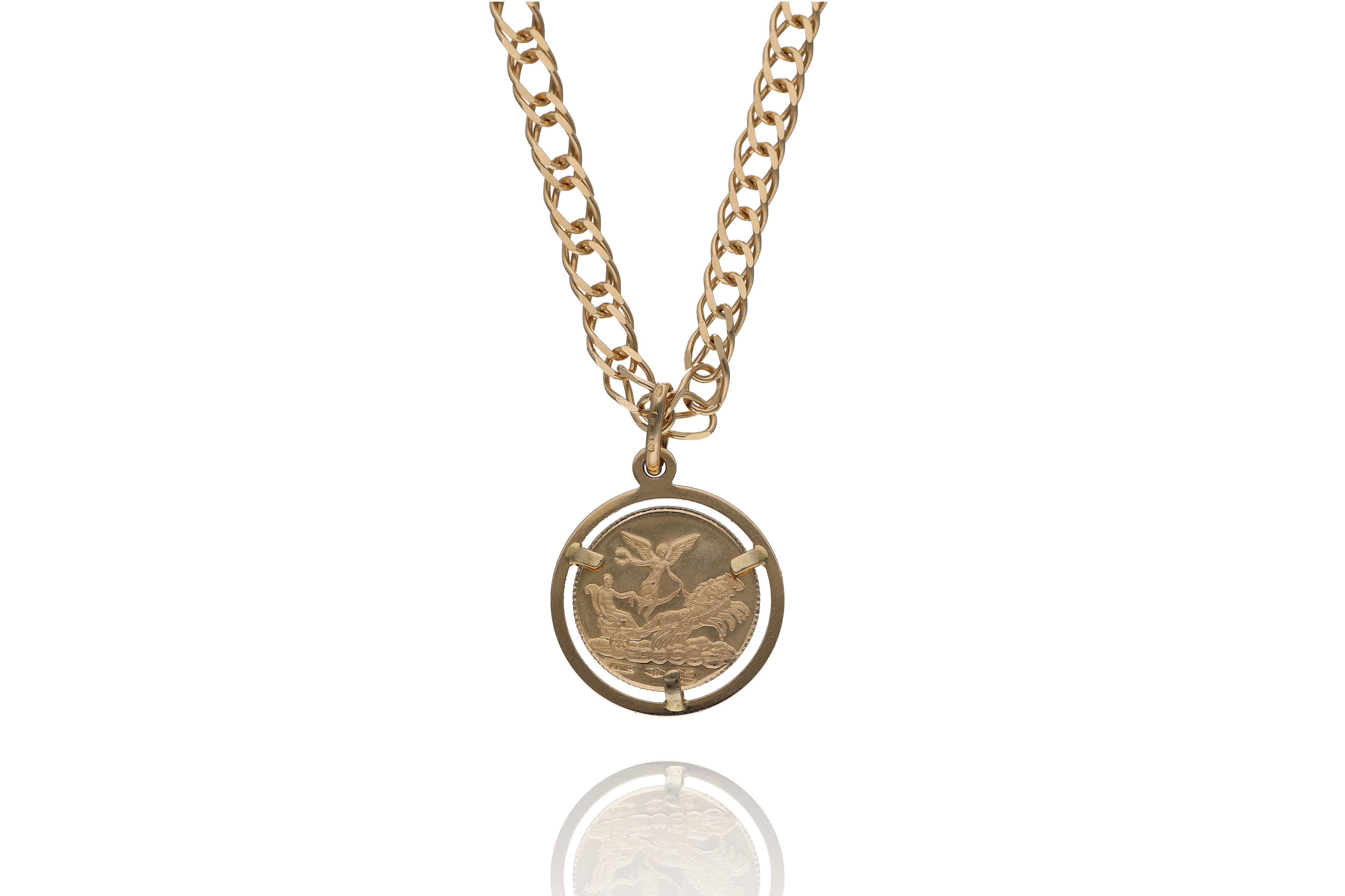 Collana e ciondolo in oro - Asta Preziosi