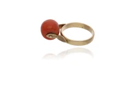 Anello con corallo - Asta Preziosi Anello con corallo - Asta Preziosi