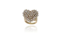 Anello con perle coltivate - Asta Preziosi Anello con perle coltivate - Asta Preziosi