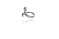 Anello con smeraldi e diamanti - Asta Preziosi Anello con smeraldi e diamanti - Asta Preziosi