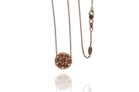 Bliss, collana con pendente con granati e diamante - Asta Preziosi Bliss, collana con pendente con granati e diamante - Asta Preziosi