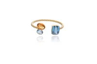 Bracciale con topazio, quarzo e pietra - Asta Preziosi Bracciale con topazio, quarzo e pietra - Asta Preziosi