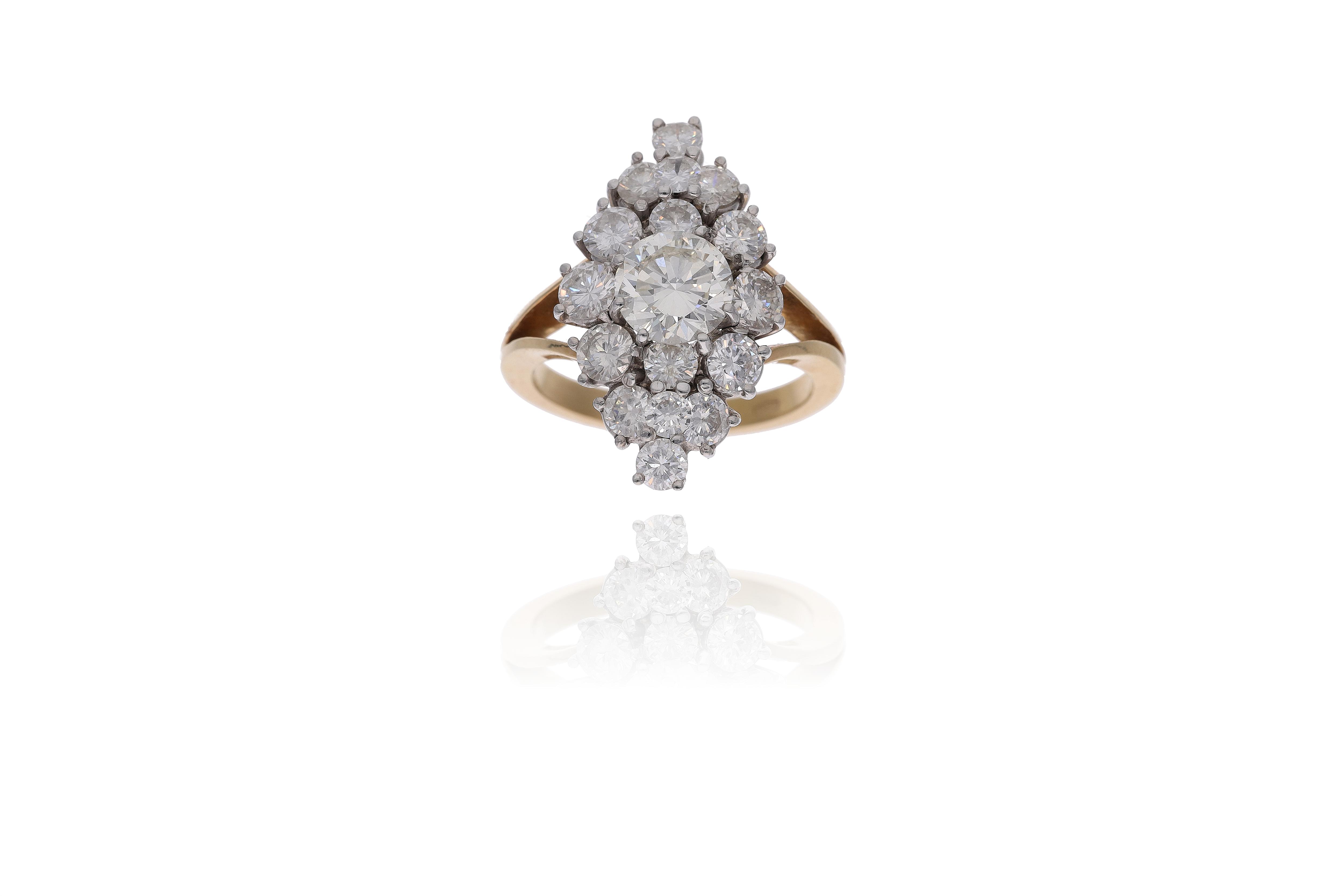 Anello con diamanti - Asta Preziosi
