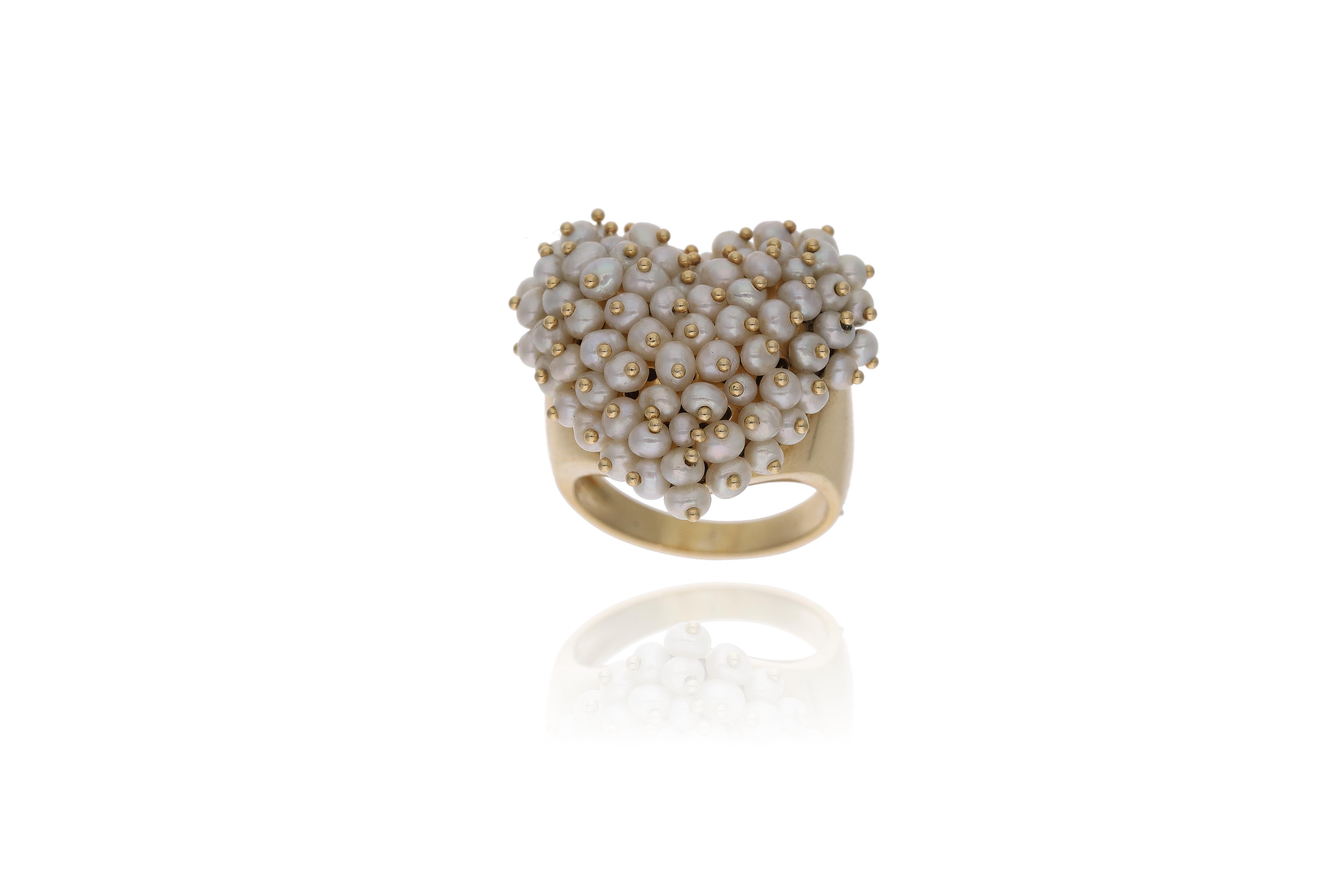 Anello con perle coltivate - Asta Preziosi