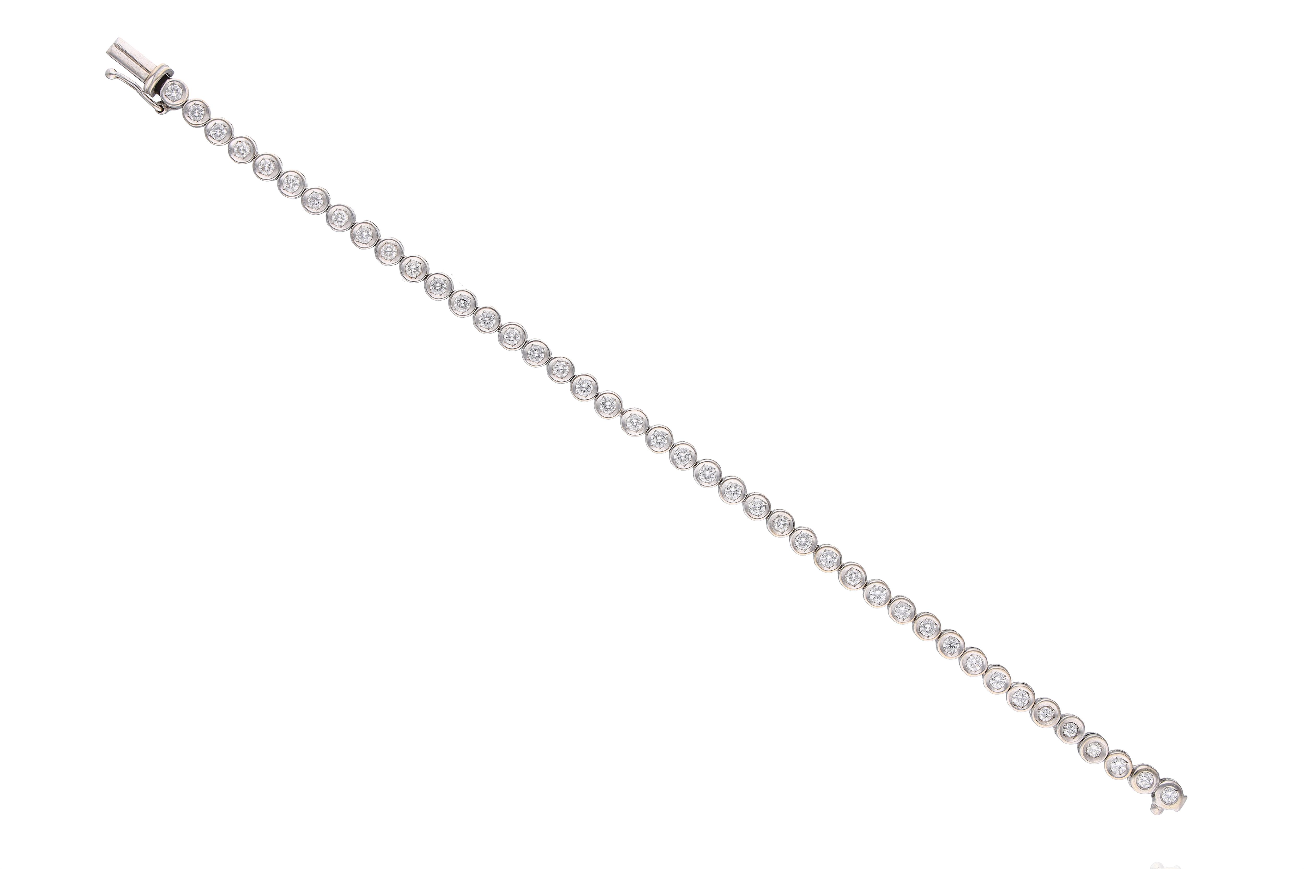 Bracciale con diamanti - Asta Preziosi
