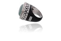 Anello con calcedonio, diamanti e smalto - Asta Preziosi Anello con calcedonio, diamanti e smalto - Asta Preziosi