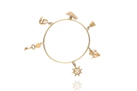 Bracciale con pendenti in oro - Asta Preziosi Bracciale con pendenti in oro - Asta Preziosi
