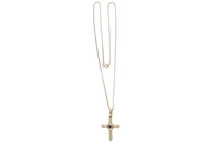Collana con ciondolo con rubini e pietra - Asta Preziosi Collana con ciondolo con rubini e pietra - Asta Preziosi