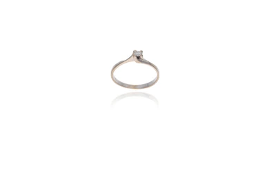 Anello con diamante - Asta Preziosi Anello con diamante - Asta Preziosi