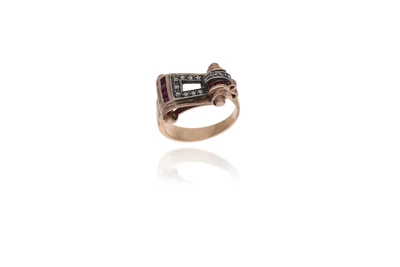 Anello con diamanti e rubini - Asta Preziosi Anello con diamanti e rubini - Asta Preziosi