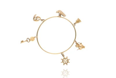 Bracciale con pendenti in oro - Asta Preziosi Bracciale con pendenti in oro - Asta Preziosi