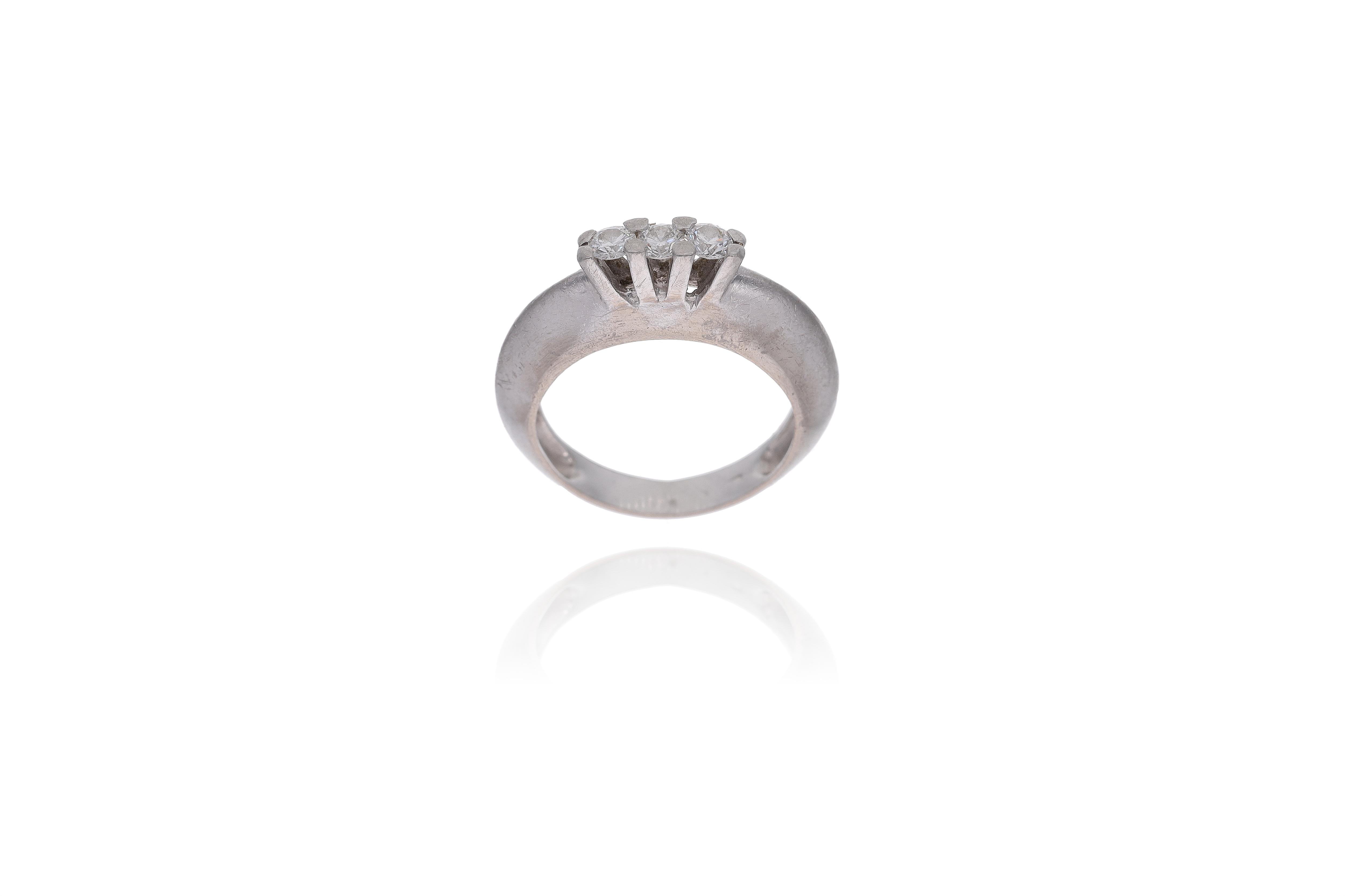 Anello con diamanti - Asta Preziosi