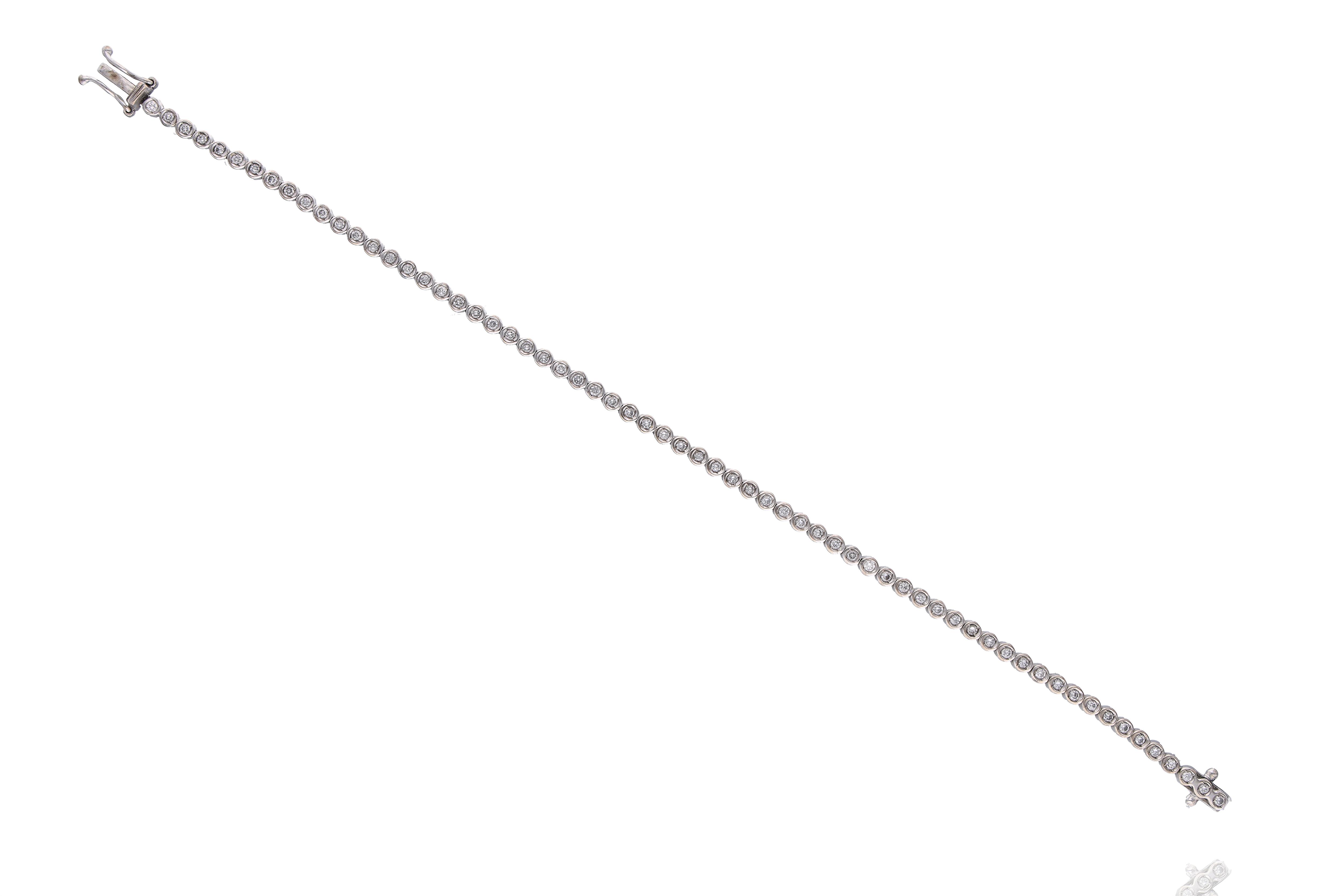 Bracciale con diamanti - Asta Preziosi