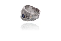 Anello con diamanti, rubino e pietra - Asta Preziosi Anello con diamanti, rubino e pietra - Asta Preziosi