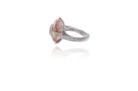Anello con quarzo rutilato e diamanti - Asta Preziosi Anello con quarzo rutilato e diamanti - Asta Preziosi