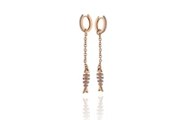 Joyfish, anello e paio di orecchini con diamanti - Asta Preziosi Joyfish, anello e paio di orecchini con diamanti - Asta Preziosi