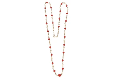 Collana con corallo - Asta Preziosi Collana con corallo - Asta Preziosi