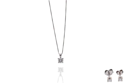 Parure con diamanti - Asta Preziosi