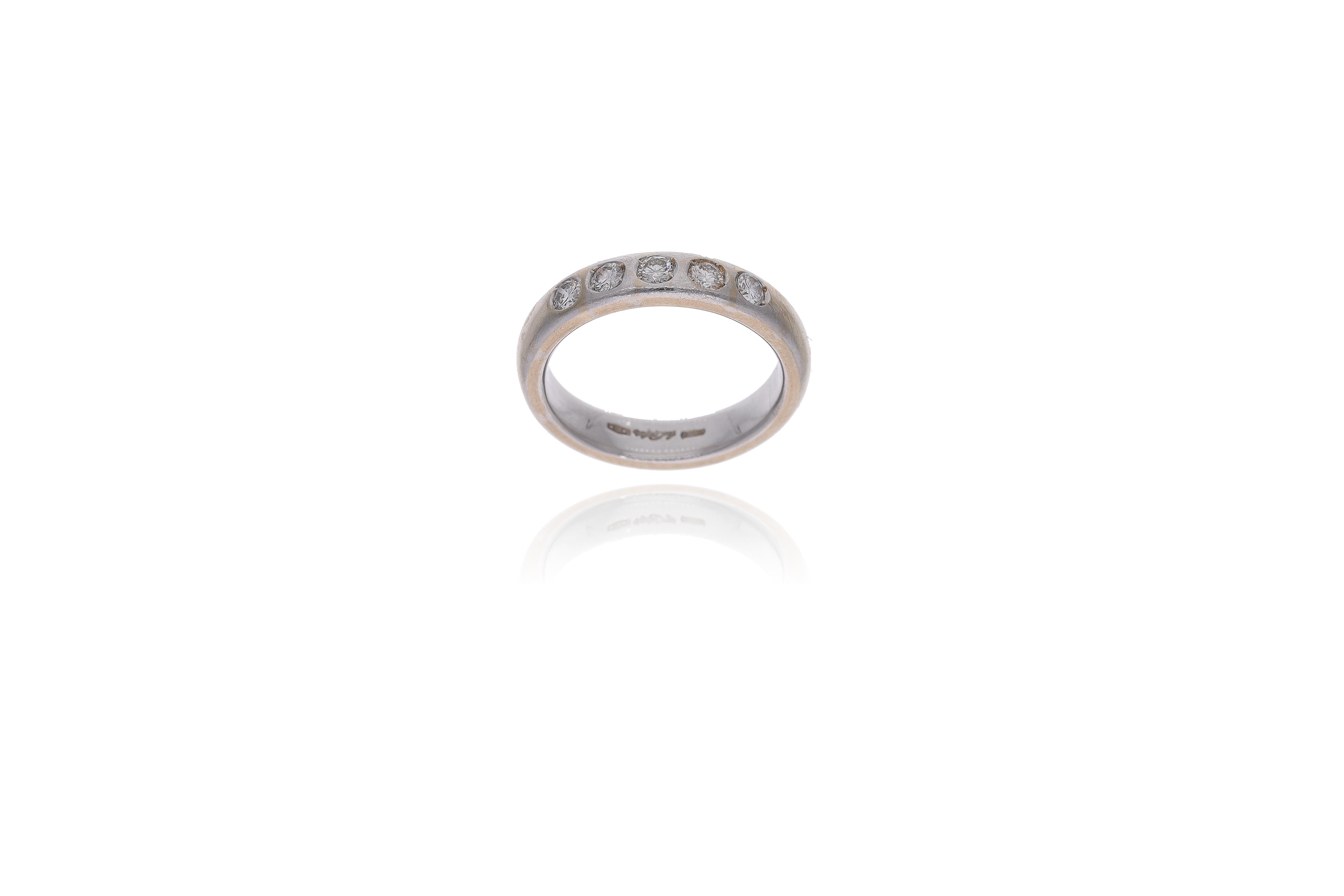 Anello con diamanti - Asta Preziosi