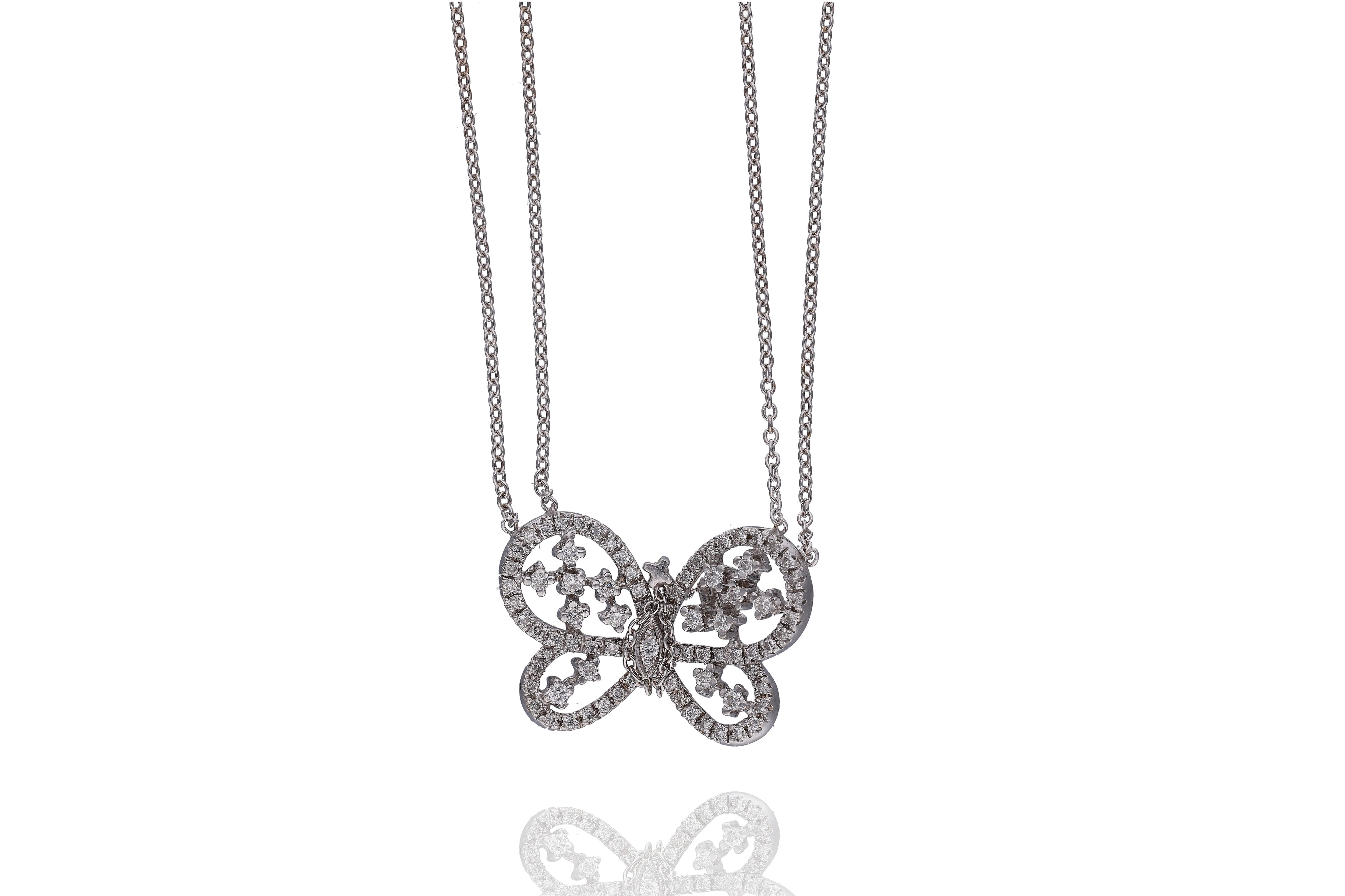 Collana con diamanti - Asta Preziosi