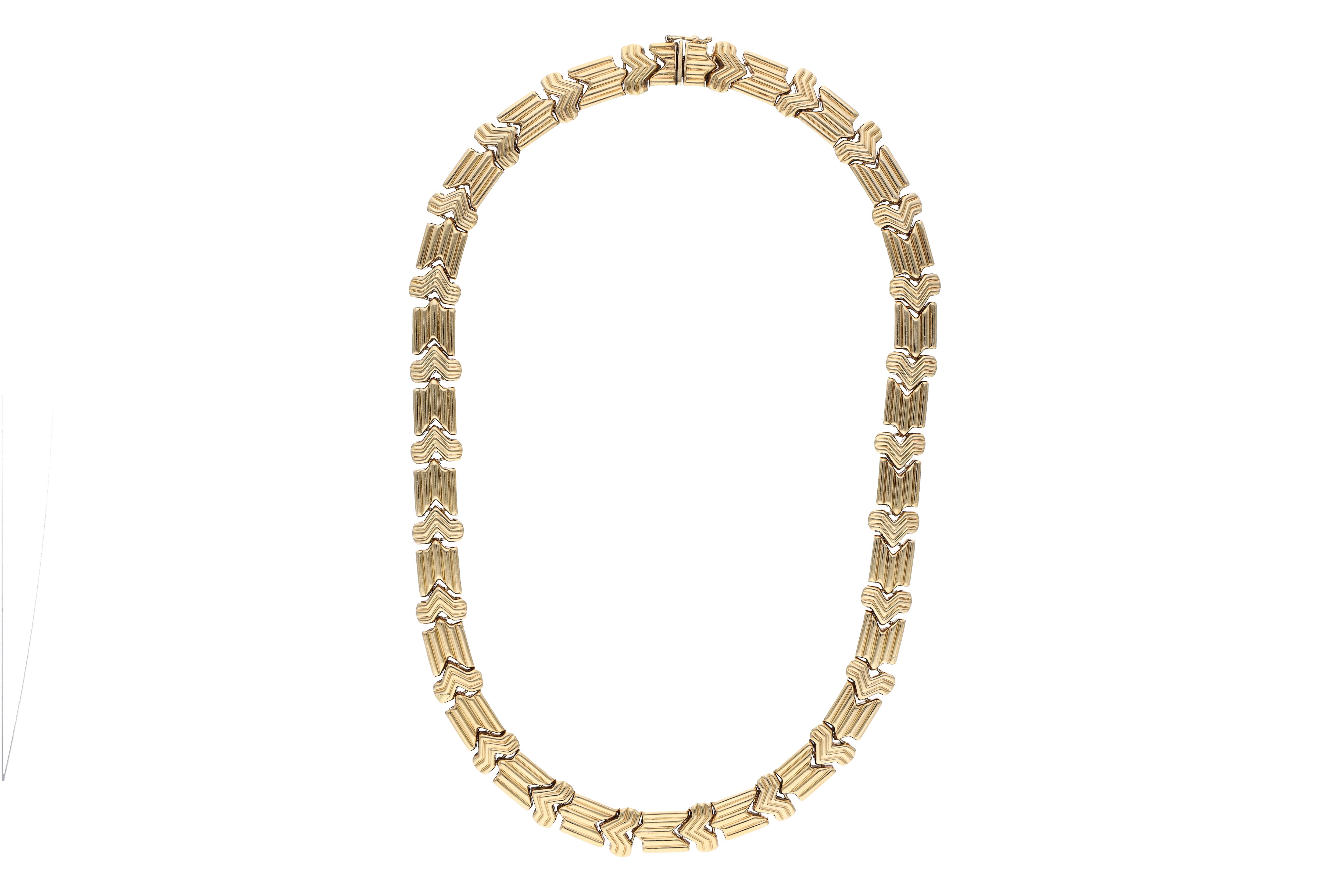 Collana in oro - Asta Preziosi