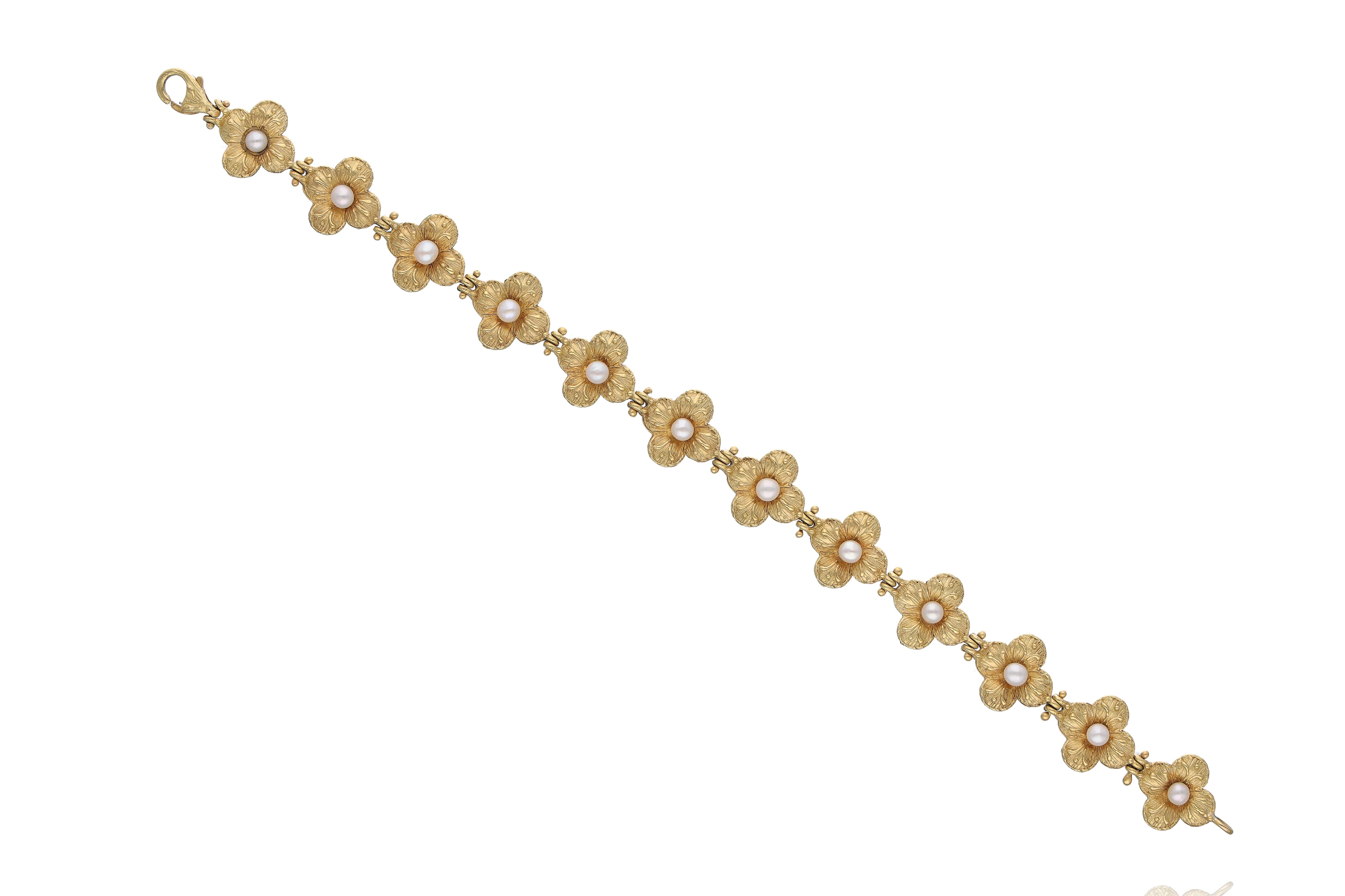 Bracciale con perle coltivate - Asta Preziosi